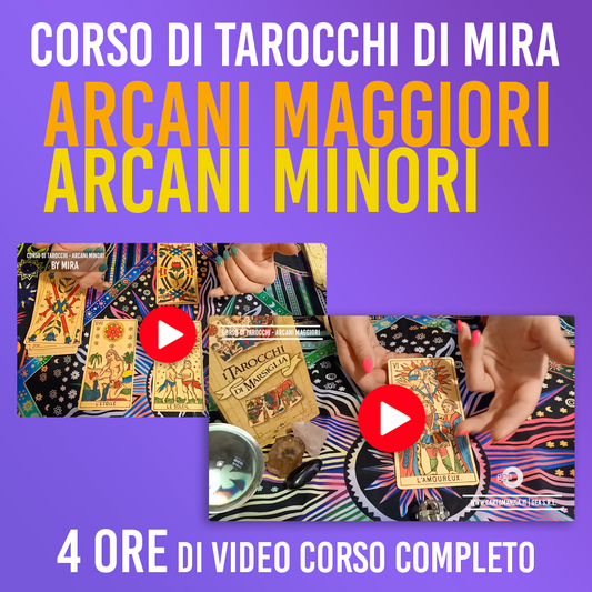 Corso Completo di Tarocchi by Mira - Arcani Maggio e Minori